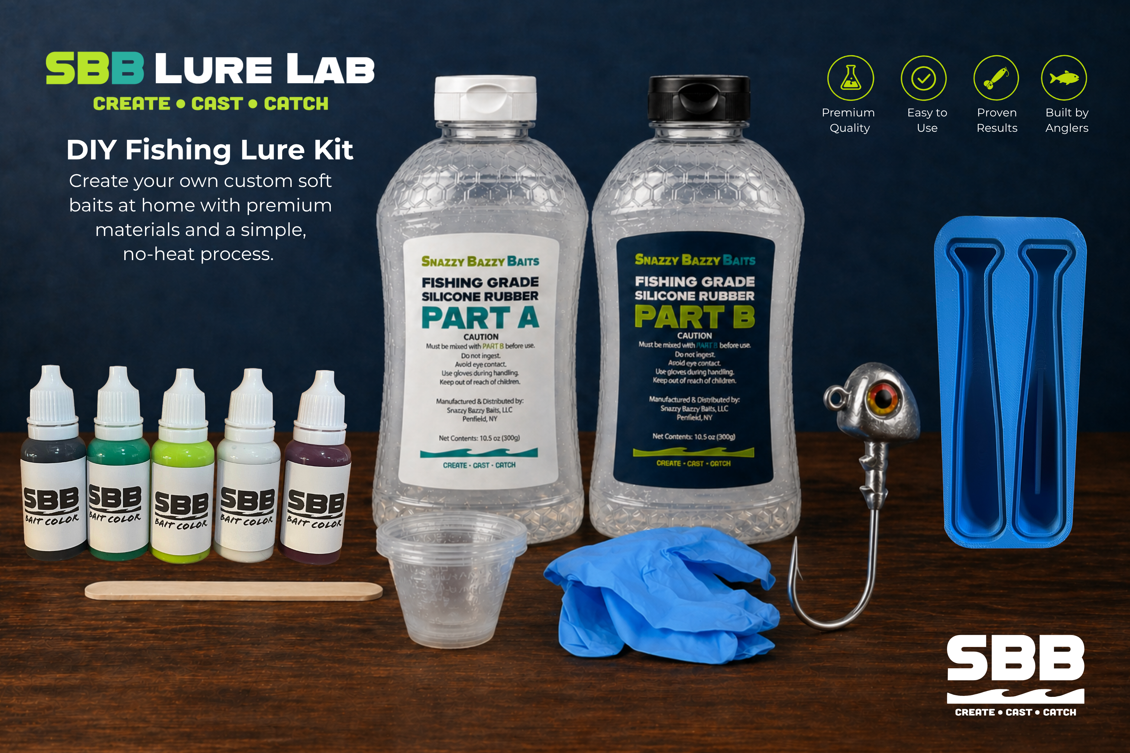 SBB Lure Lab – Snazzy Bazzy Baits